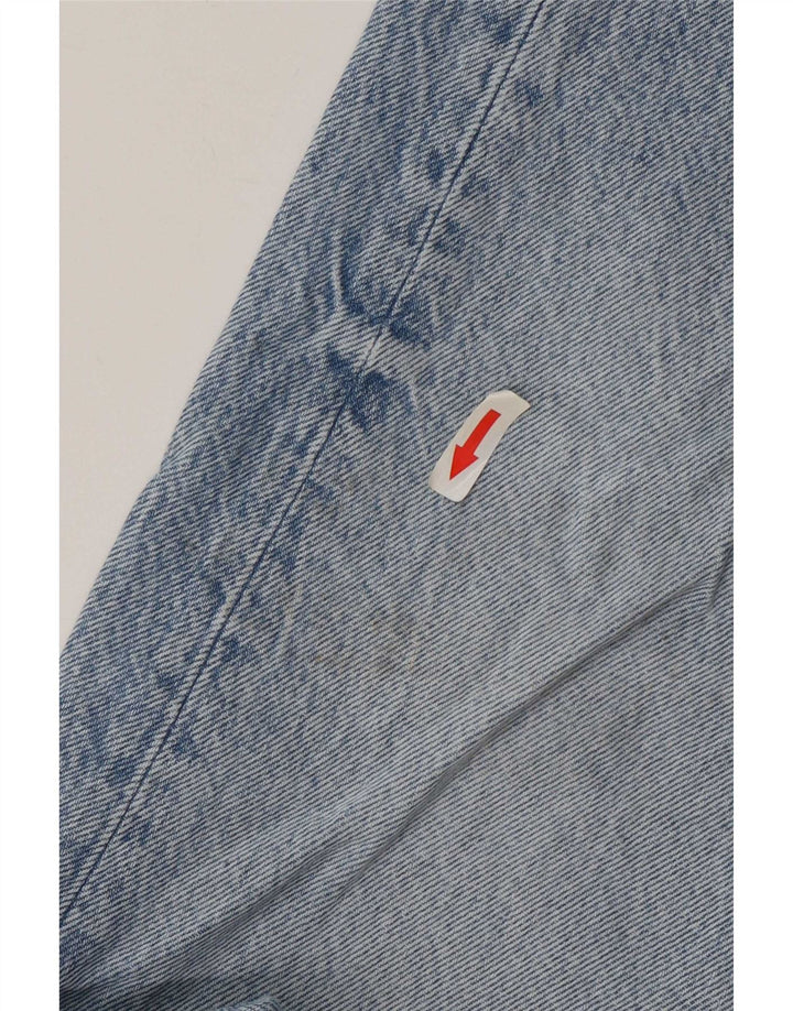 Zara Herren Straight Jeans EU 38 Small W30 L26 Blaue Baumwolle