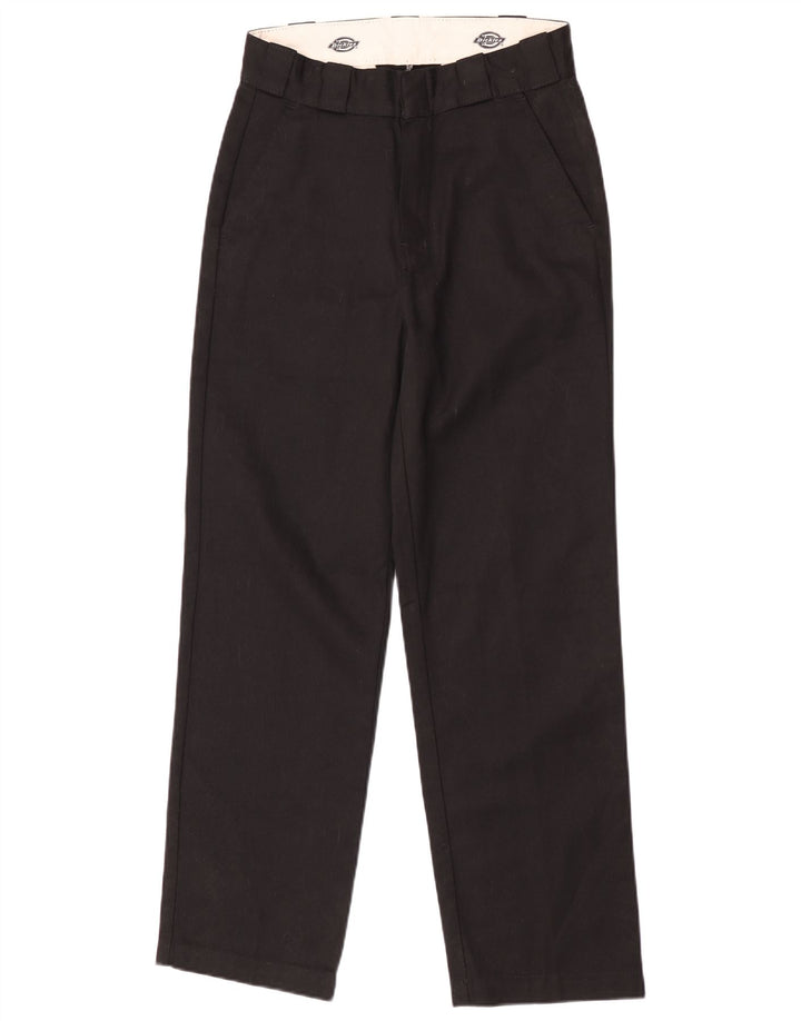 Dickies Damen gerade Chinohose W26 L29 Schwarz