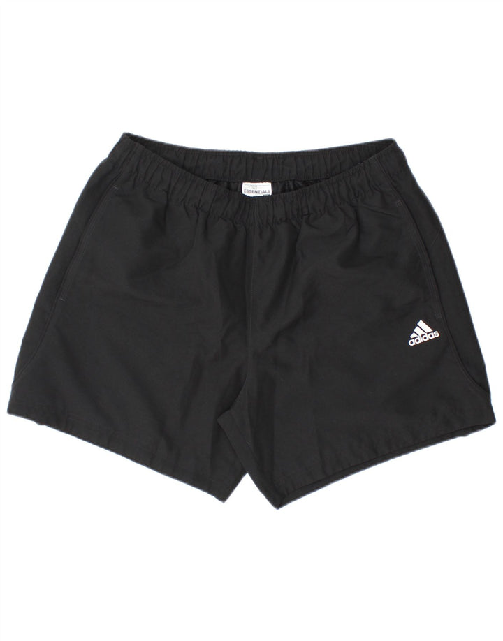 ADIDAS Mens Climalite Swimming Shorts Large Black Polyester