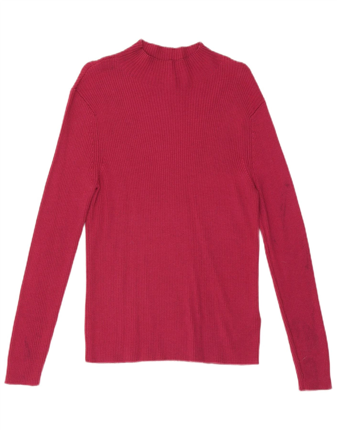 Marks & Spencer Rollkragenpullover für Damen, Gr. 14, Mittelrosa