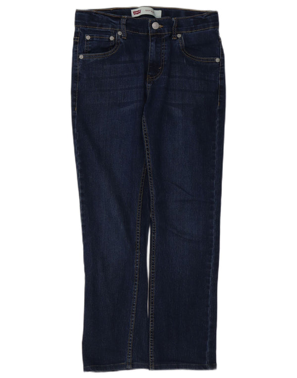 Levi's Jungen 511 Slim Jeans 13–14 Jahre W24 L25 Marineblaue Baumwolle
