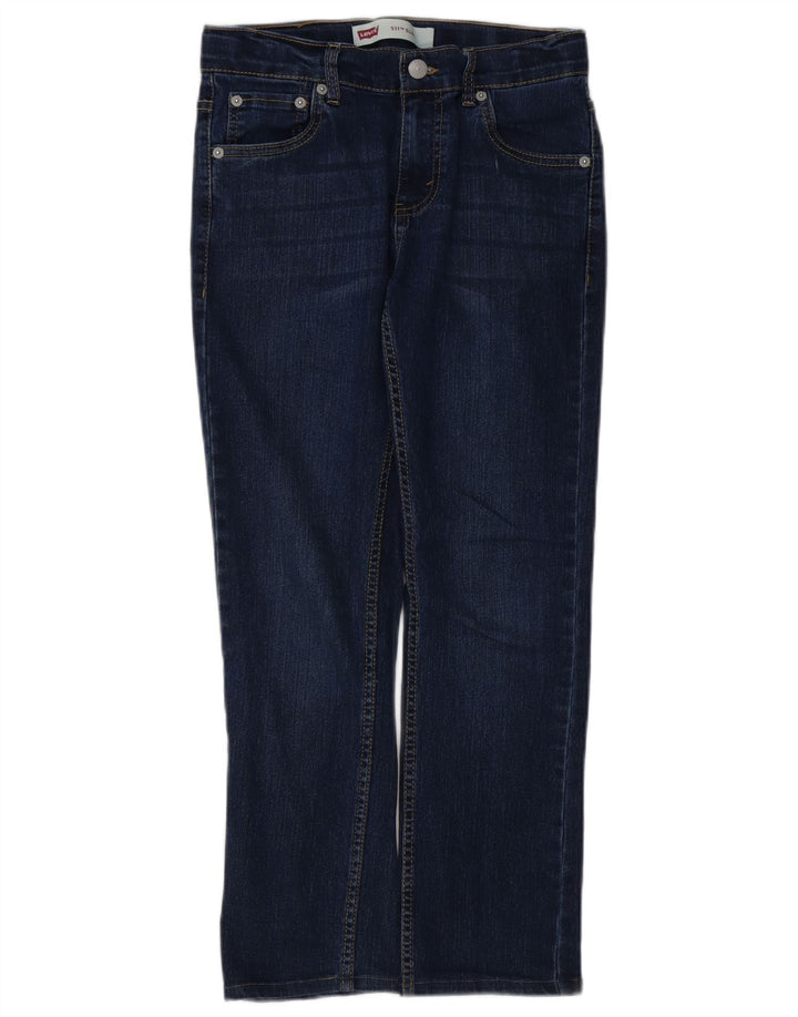 Levi's Jungen 511 Slim Jeans 13–14 Jahre W24 L25 Marineblaue Baumwolle