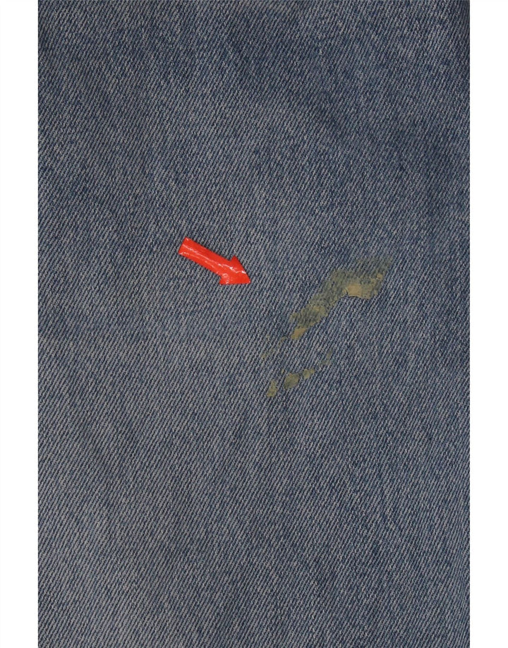 Levi's Herren 501 Straight Jeans W33 L30 Blaue Baumwolle