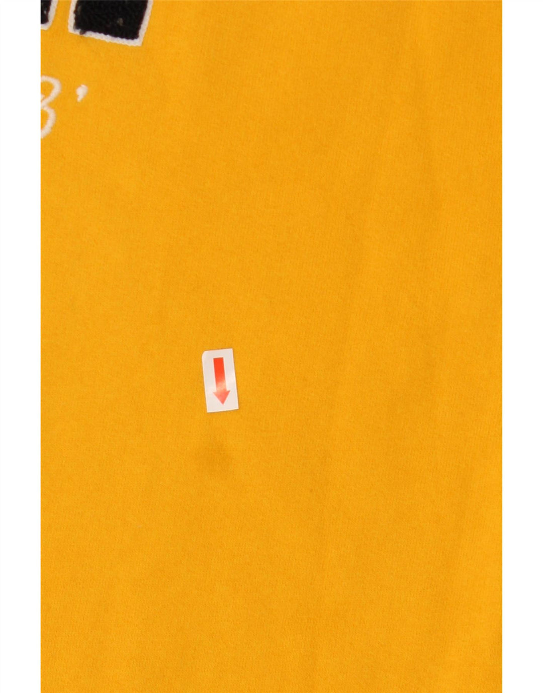 SUPERDRY Übergroßer Grafik-Sweatshirtpullover für Damen, UK 12, Mittelgelb