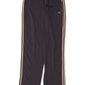 Adidas Damen Trainingshose UK 16 Large Marineblau Polyamid