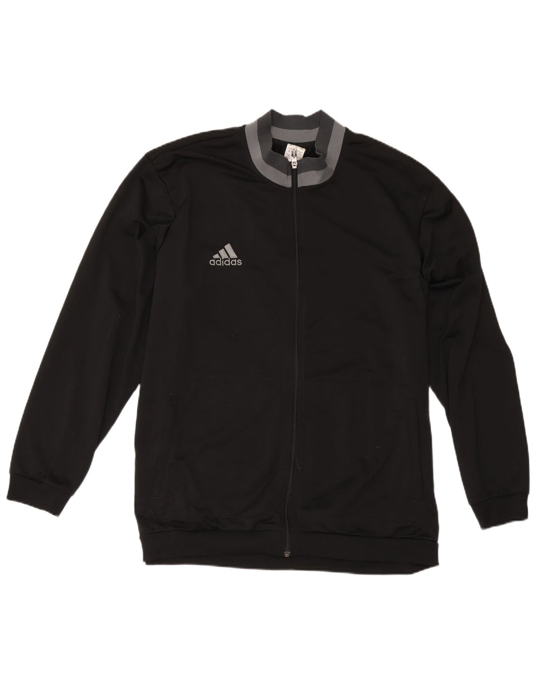 Adidas Herren Trainingsanzug Top Jacke 2XL Schwarz Colourblock Polyester