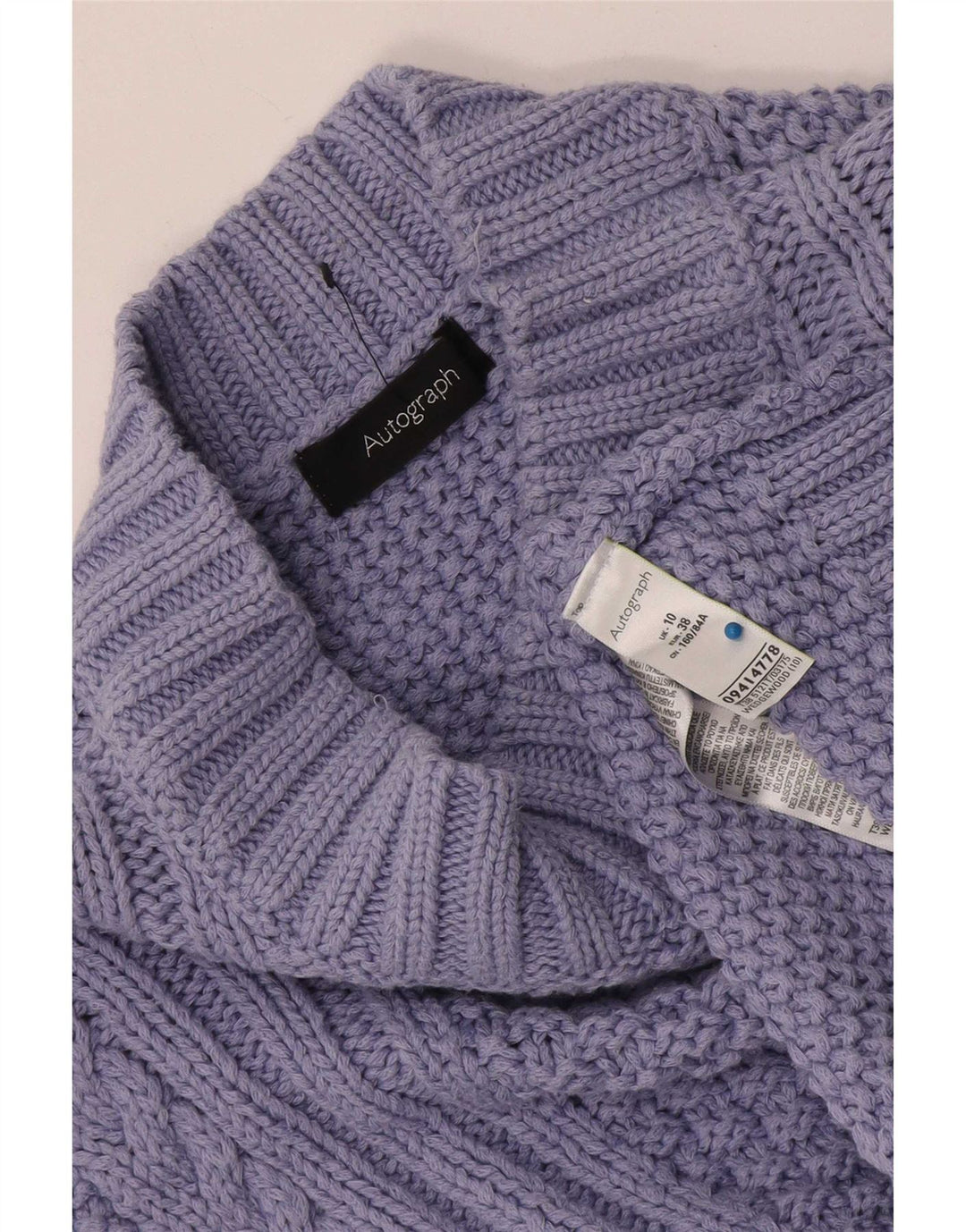 Marks & Spencer Rollkragenpullover für Damen, Gr. 10, Lila