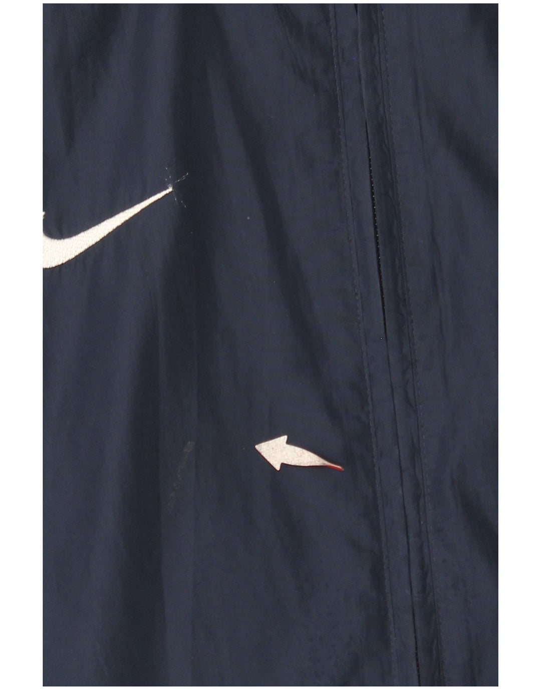 NIKE Storm-Fit Regenjacke für Mädchen, 12–13 Jahre, Größe L, Marineblau, Farbblock