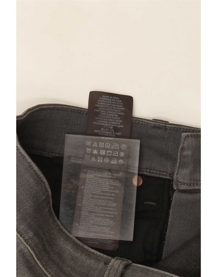 G-Star Herren Revend Distressed Super Slim Jeans W32 L32 Graue Baumwolle