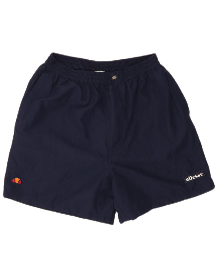 Ellesse Herren-Freizeitshorts, Größe L, W36, Marineblau, Polyester