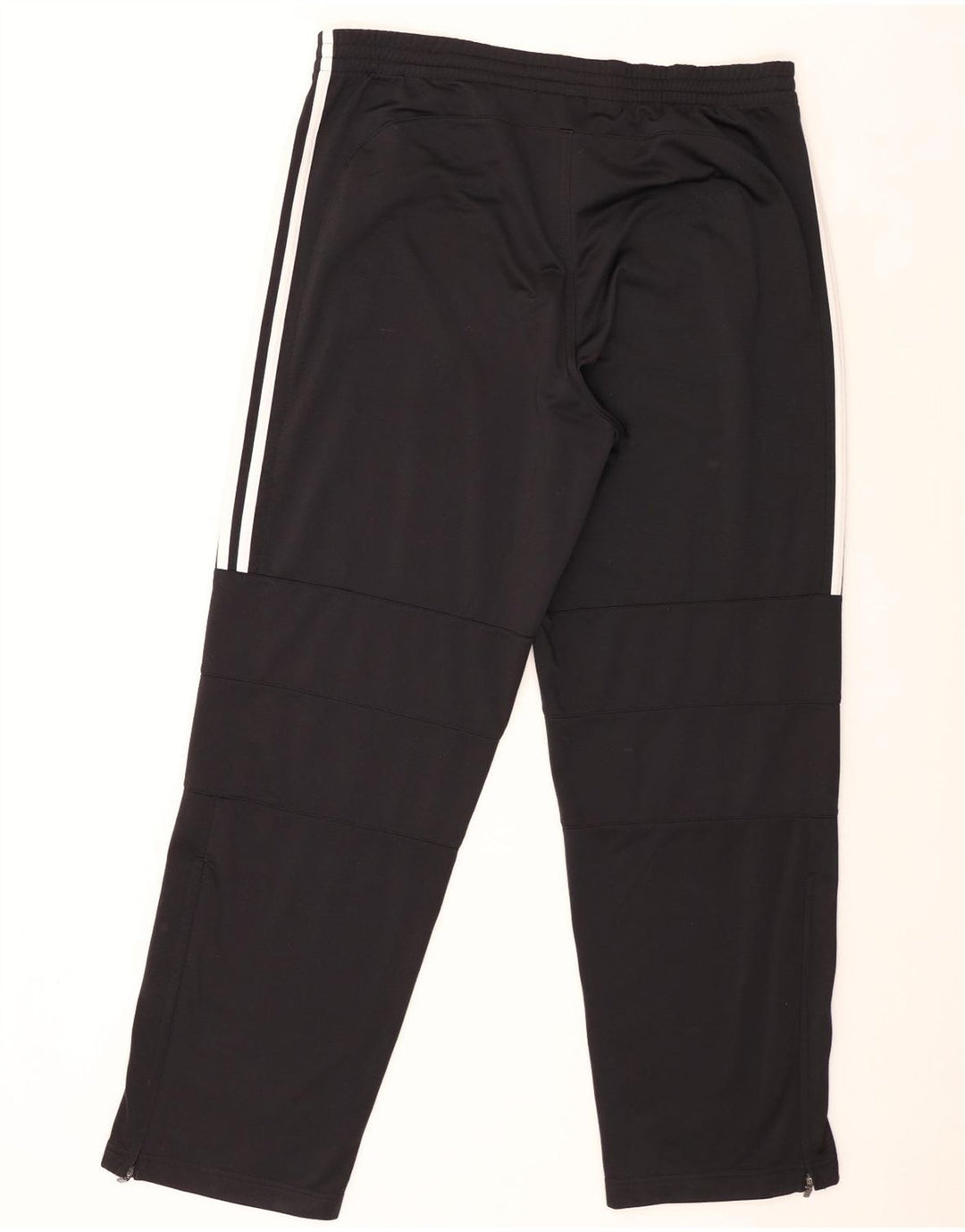 Adidas Herren-Trainingshose, groß, aus schwarzem Polyester