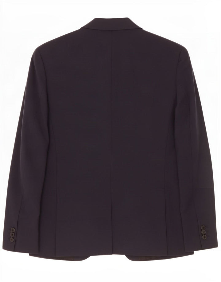Zara Herren-Blazer mit 1 Knopf, EU 50, mittelmarineblau, Polyester