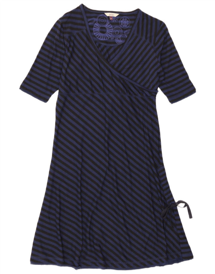 Fat Face Damen-Maxikleid, UK-Größe 44, mittelmarineblau, gestreift, Polyester