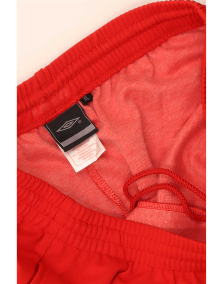 Umbro Herren Trainingshose Jogger XL Rot Polyester