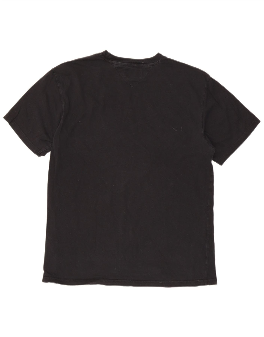 Tommy Hilfiger Herren-T-Shirt mit Grafik, mittelgroß, Schwarz