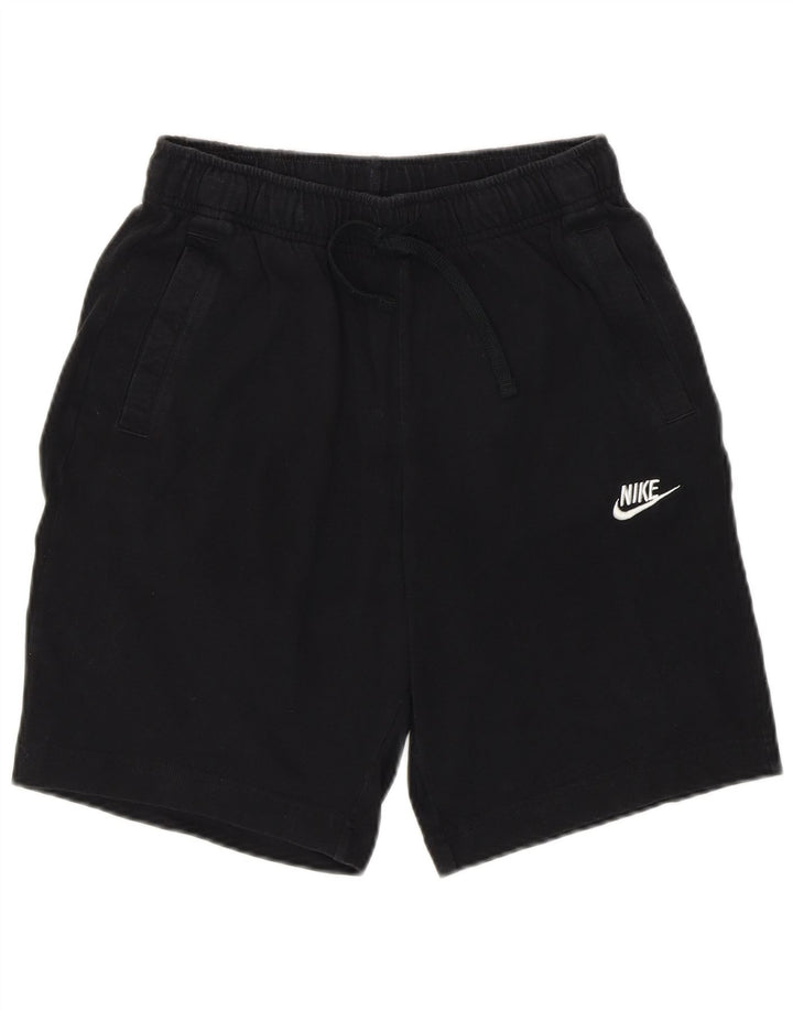 Nike Damen Sportshorts UK 6 XS Schwarz Baumwolle