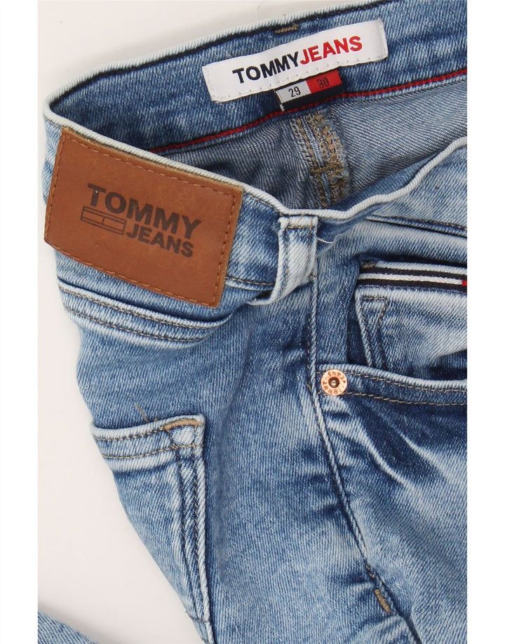 TOMMY HILFIGER Damen Slim Jeans W29 L30 Blau