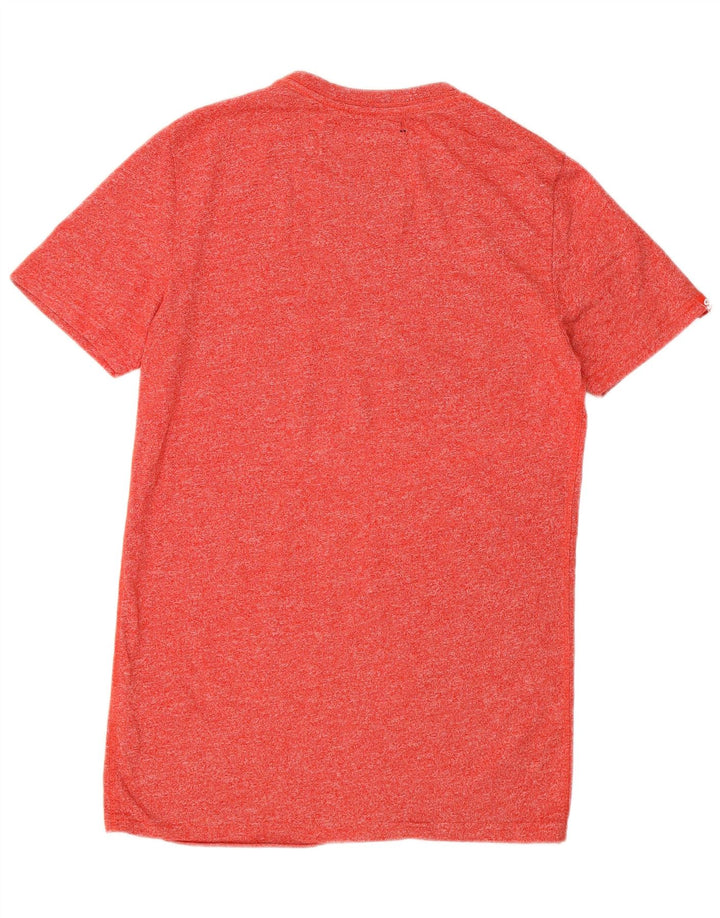 SUPERDRY Herren-T-Shirt mit Grafik, Größe S, rote Baumwolle