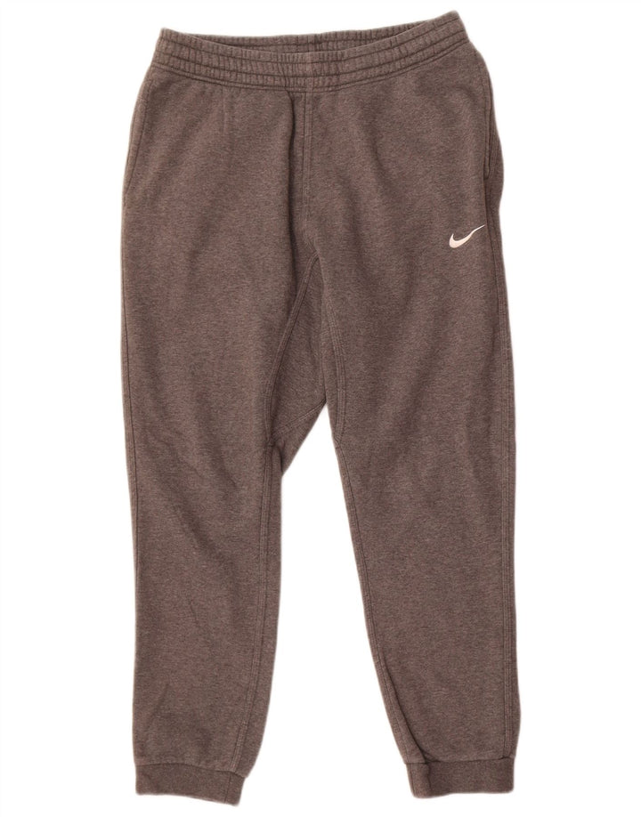 Nike Herren-Trainingshose, Jogginghose, mittelgraue Baumwolle