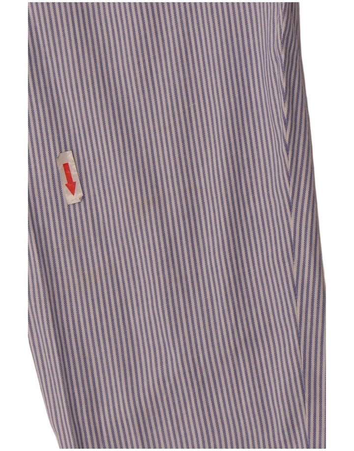 Fila Herrenhemd 2XL blau gestreift aus Baumwolle