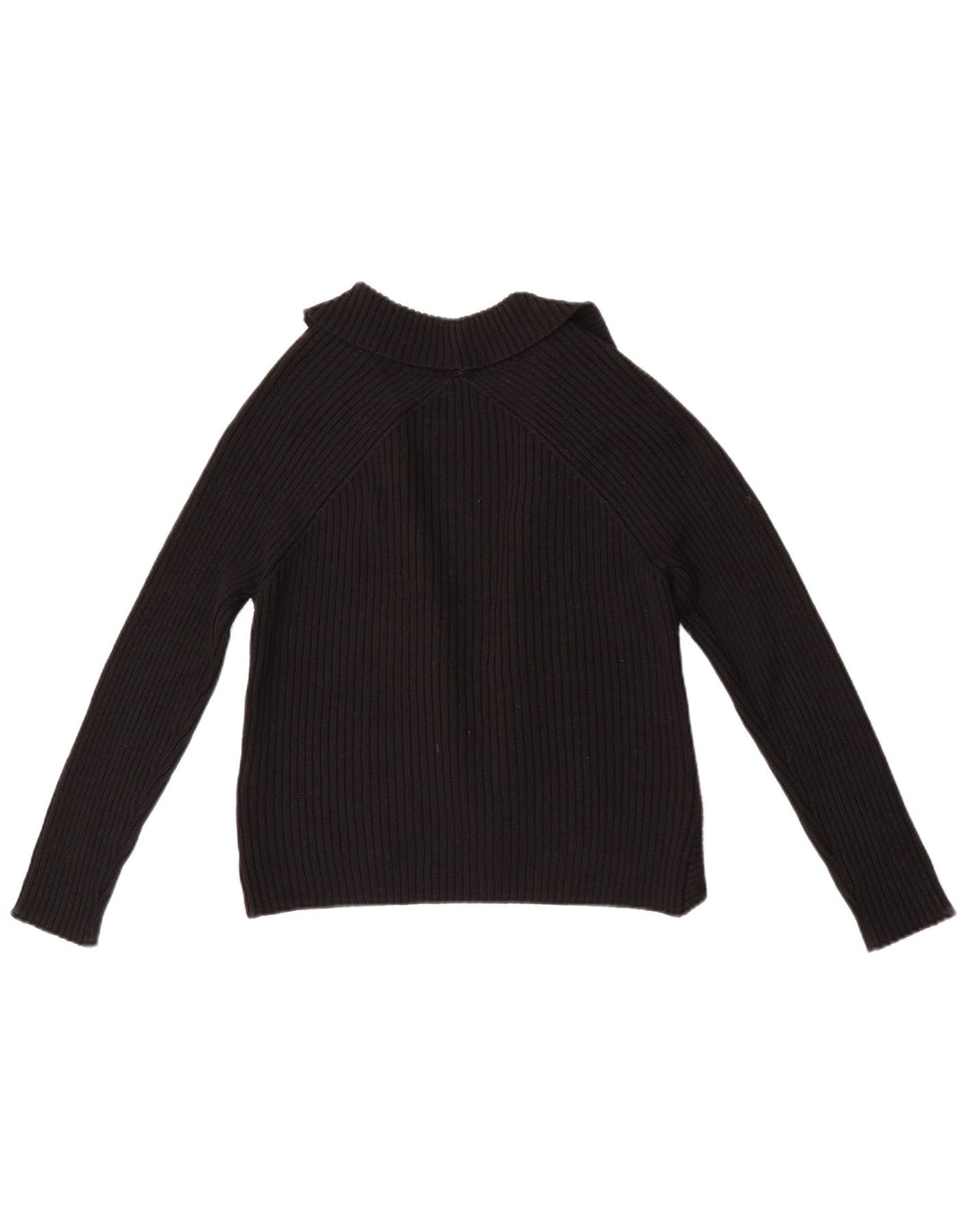 Marks & Spencer Offener Bolero-Pullover für Damen, UK 12, Mittelschwarz, Acryl