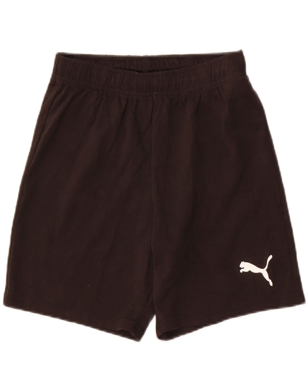 Puma Jungen Sportshorts 13–14 Jahre, schwarzes Polyester