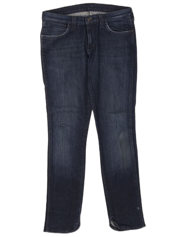 Wrangler Damen Stokes Slim Jeans W30 L32 Marineblau Baumwolle