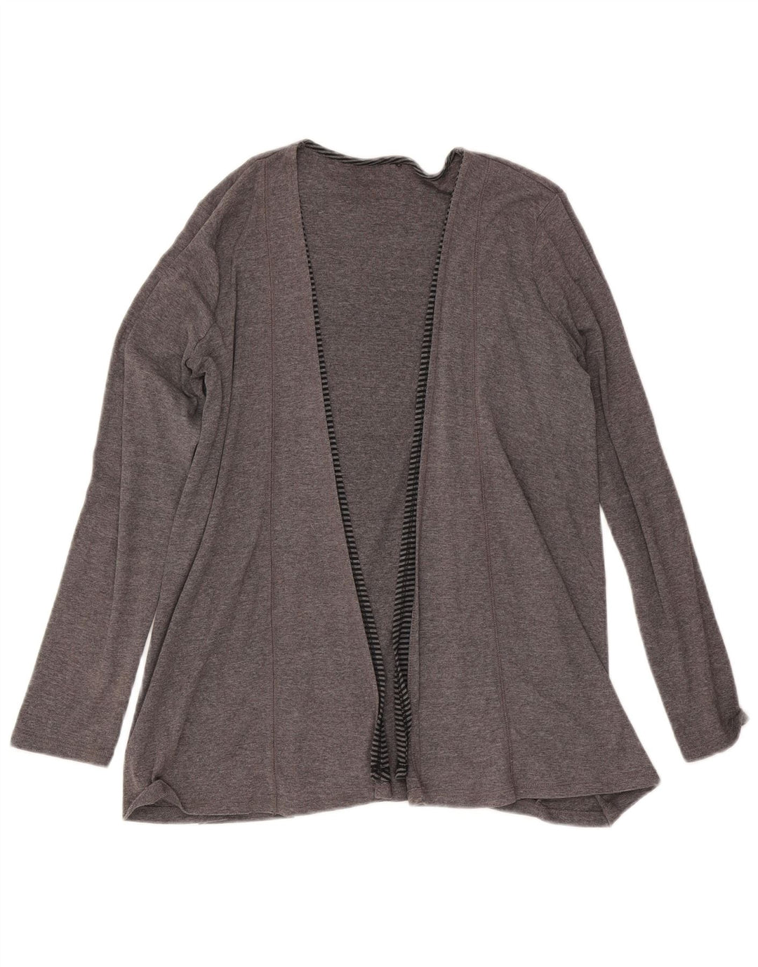 Marks & Spencer Damen Longline-Cardigan-Pullover UK 14 Mittelgrau