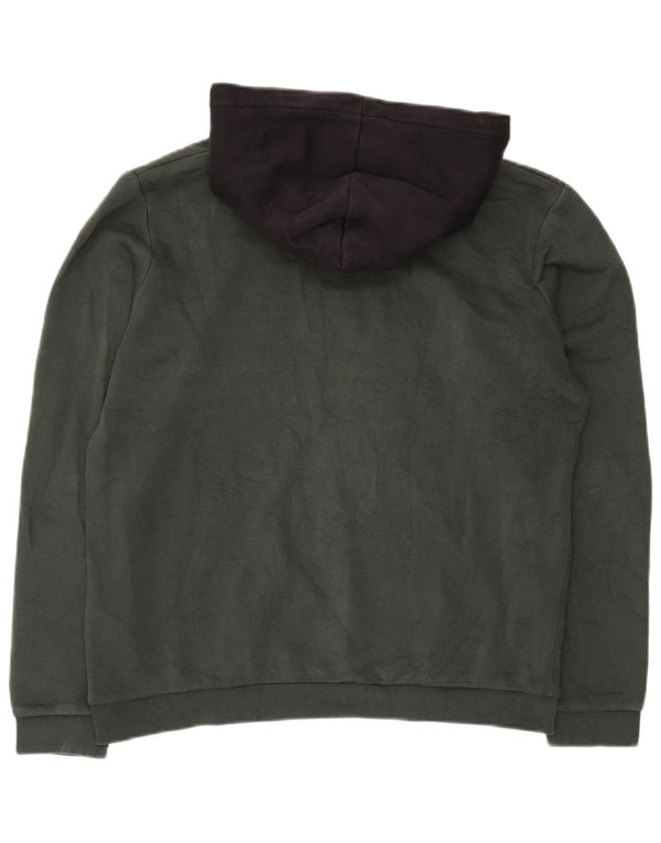 JACK & JONES Kapuzenpullover mit Grafik für Jungen, 15–16 Jahre, grüner Farbblock