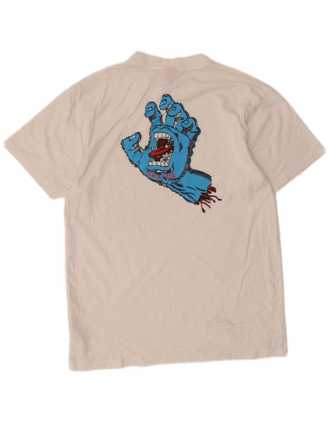 Santa Cruz Herren-T-Shirt mit Grafik, mittelweiße Baumwolle