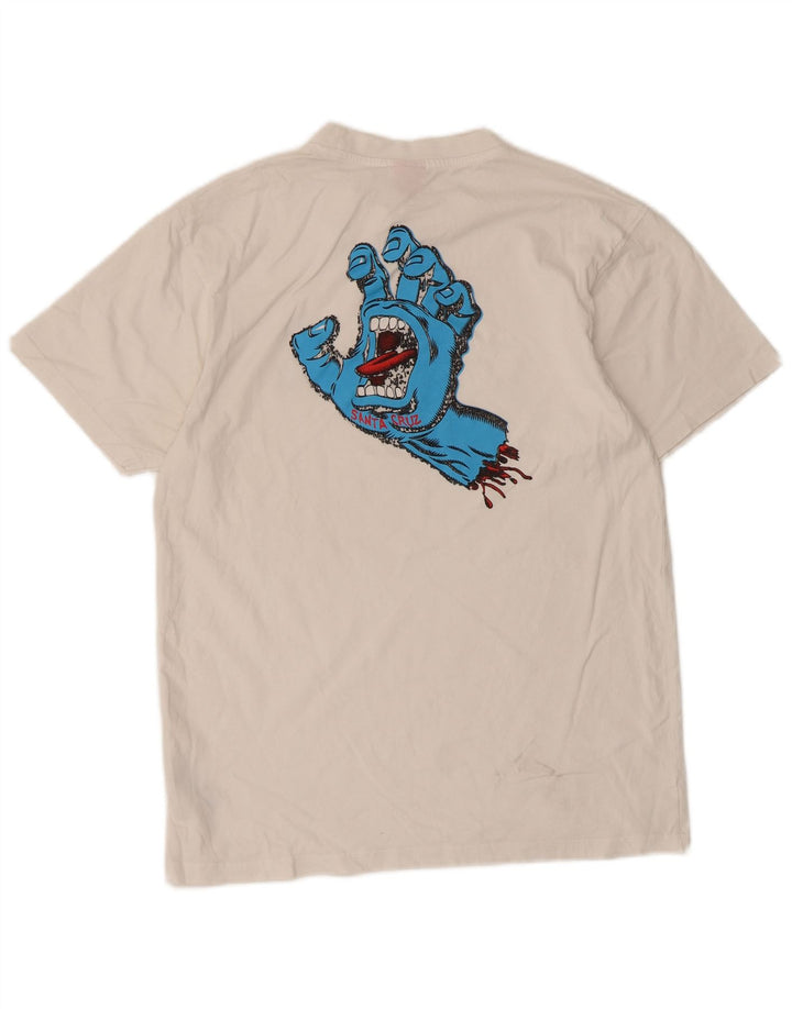 Santa Cruz Herren-T-Shirt mit Grafik, mittelweiße Baumwolle