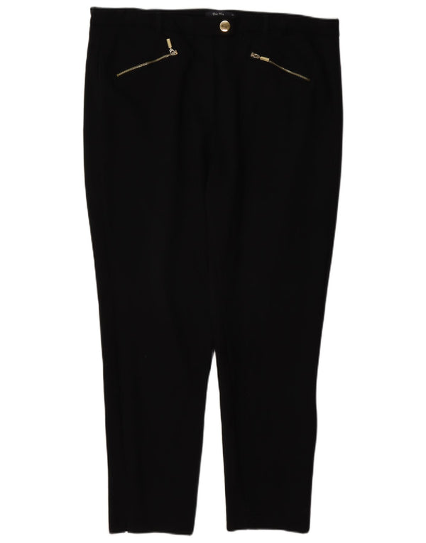 Marks & Spencer Damen The Mia Slim Freizeithose UK 18 XL W38 L28 Schwarz