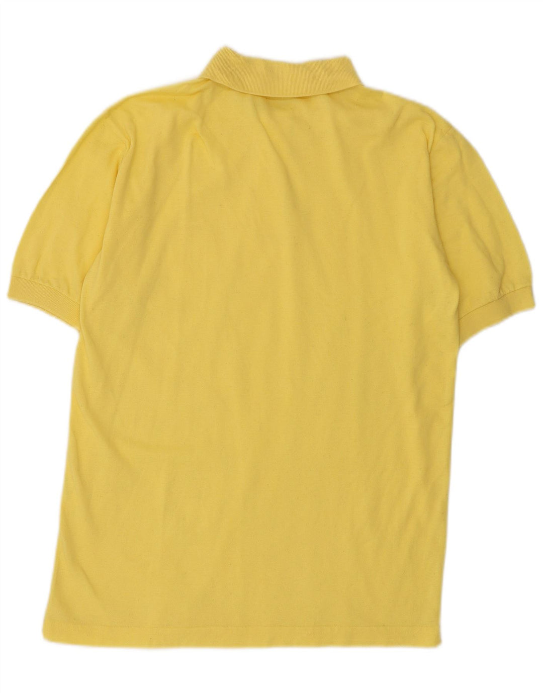 Diadora Herren-Poloshirt aus mittelgelber Baumwolle