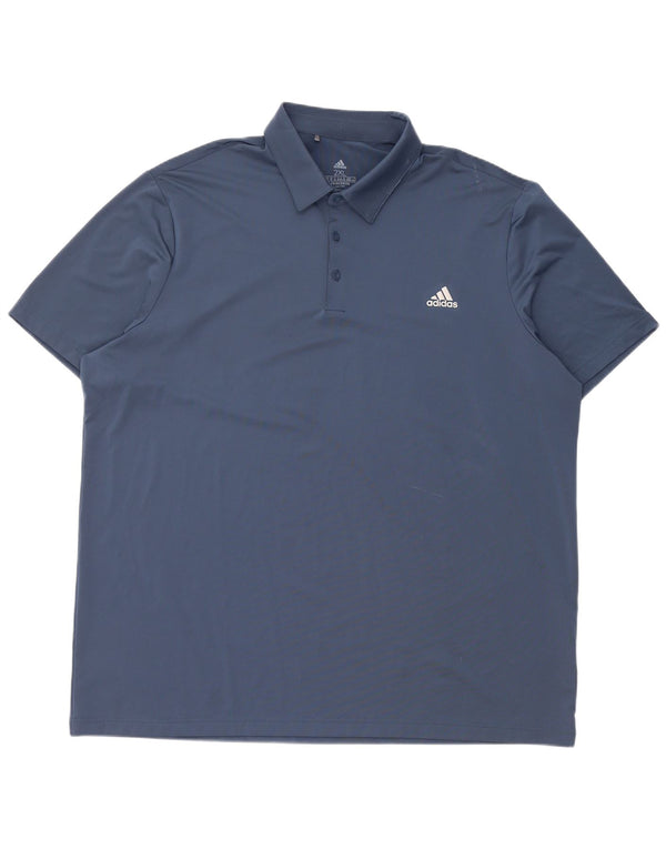 Adidas Herren Primegreen Poloshirt 2XL Marineblau