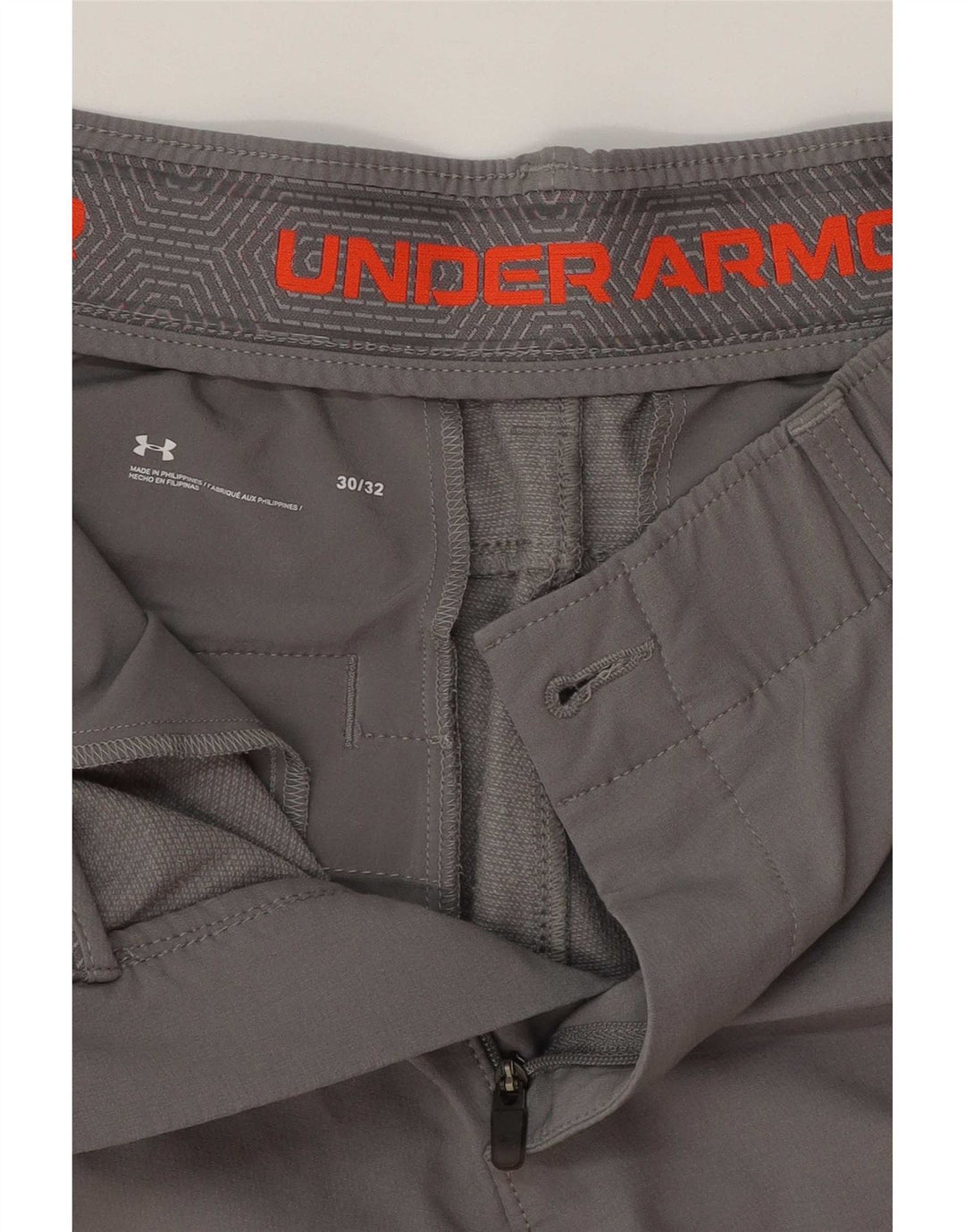Under Armour Herren Slim Chino Hose W30 L32 Grau Polyester