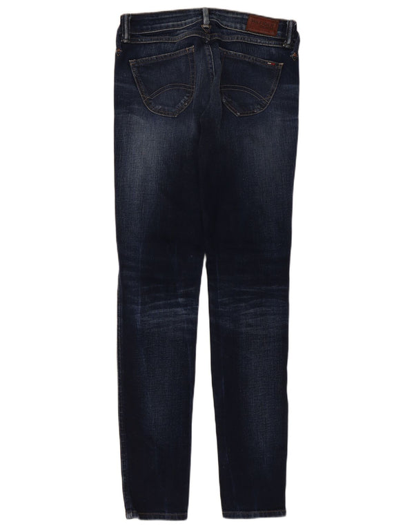 Tommy Hilfiger Damen Skinny Jeans W28 L32 Marineblau Baumwolle