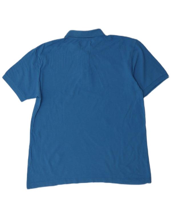Kappa Mens Polo Shirt  2XL Blue Cotton