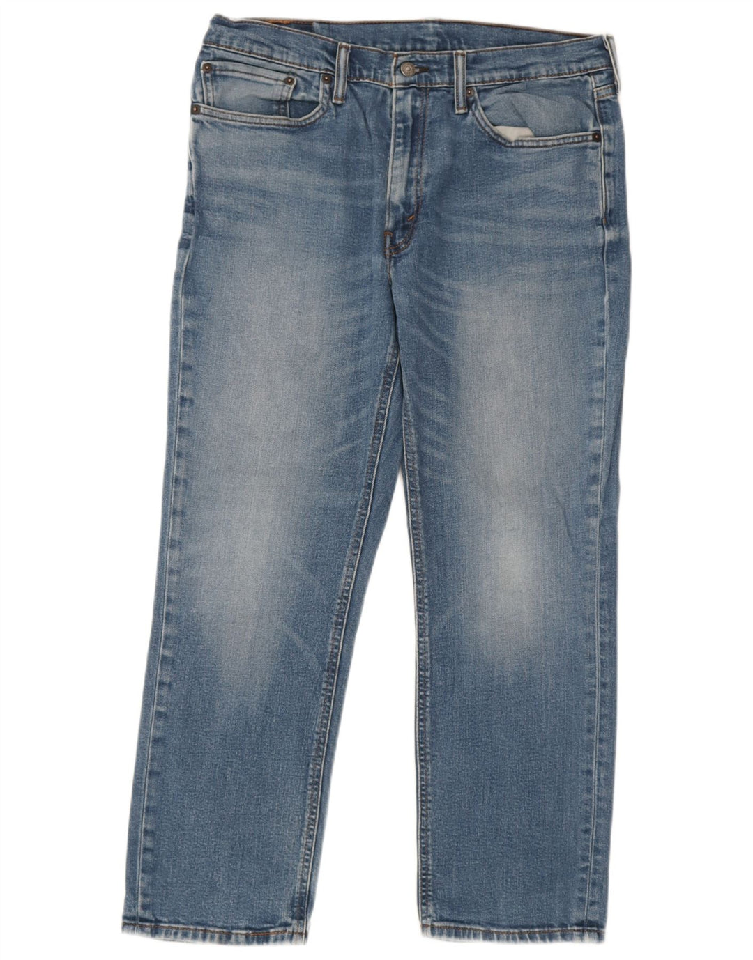 Levi's Herren 541 Straight Jeans W34 L30 Blaue Baumwolle