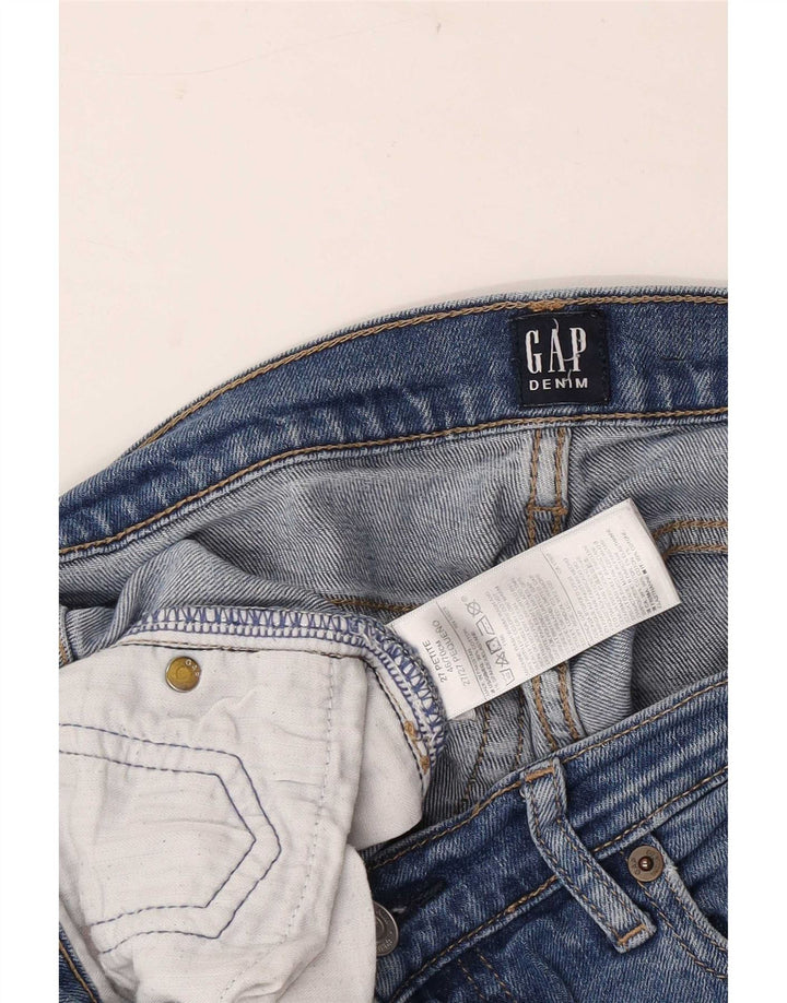 Gap Damen Slim Jeans W27 L26 Blaue Baumwolle