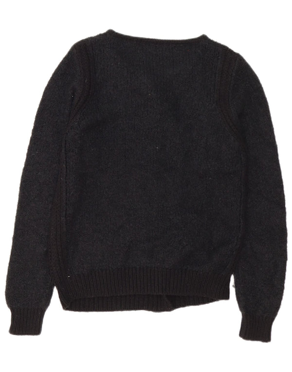 Marks & Spencer Damen Strickjacke UK 12 Mittelschwarz