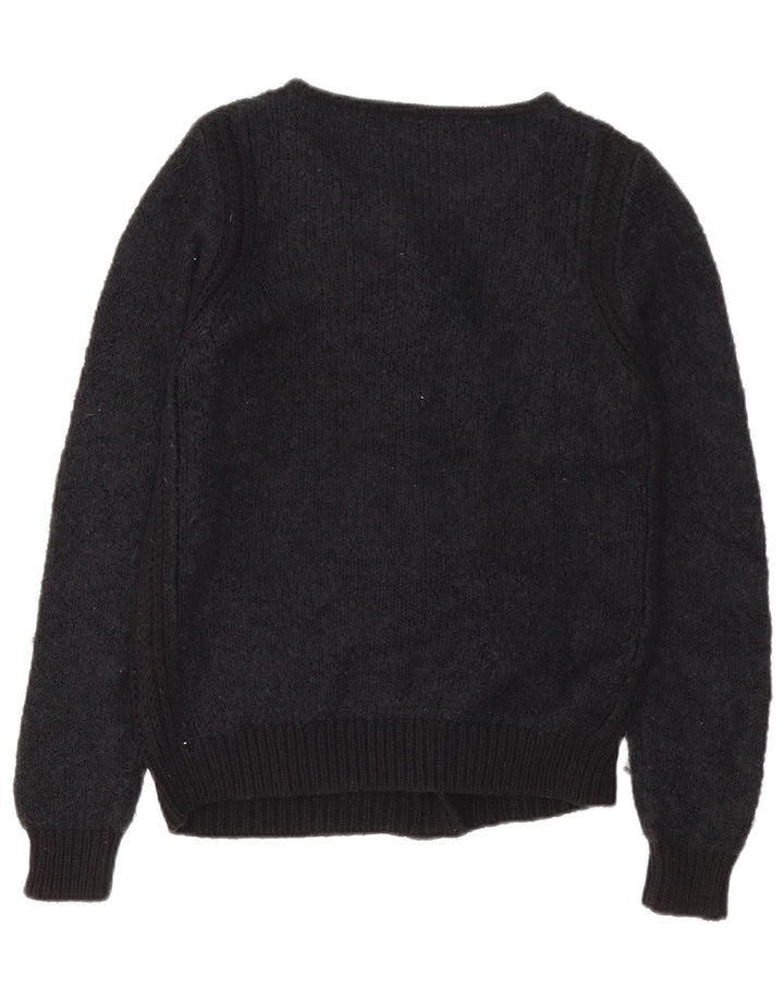 Marks & Spencer Damen Strickjacke UK 12 Mittelschwarz