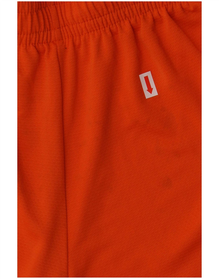 ADIDAS Herren Climalite Sport Shorts Large Orange Polyester