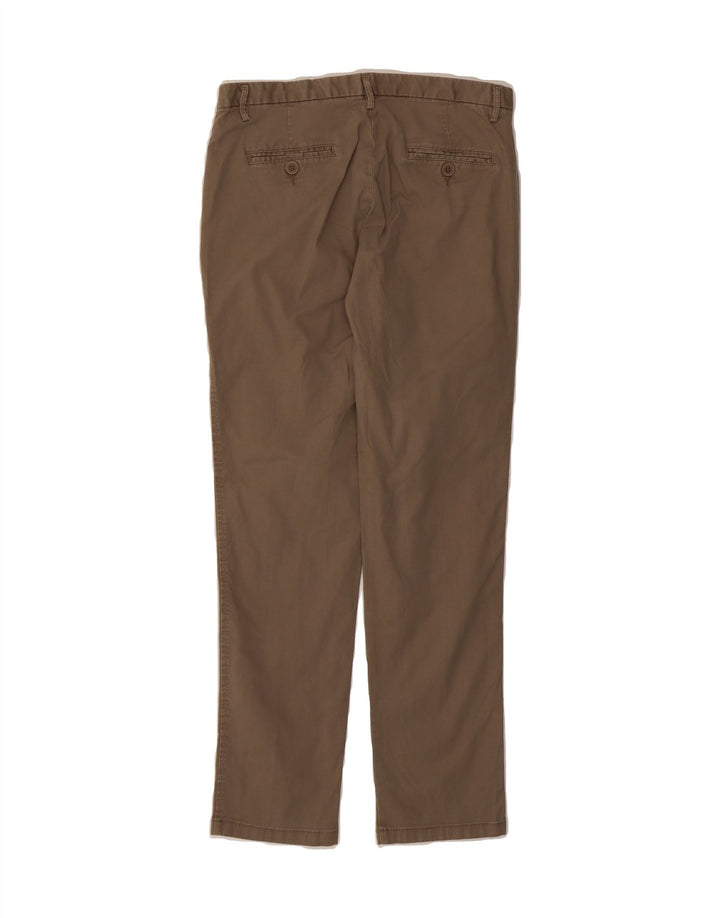 BENETTON Womens Slim Chino Trousers W28 L27 Grey Vintage Benetton and Second-Hand Benetton from Messina Hembry 