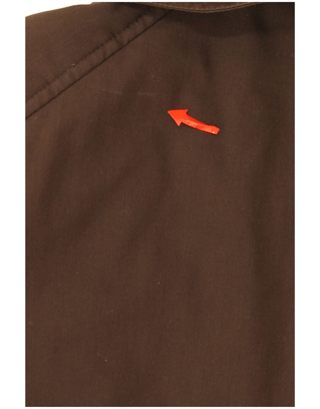 St. Michael Wattierte Herrenjacke UK 43/44 XL Braunes Polyester