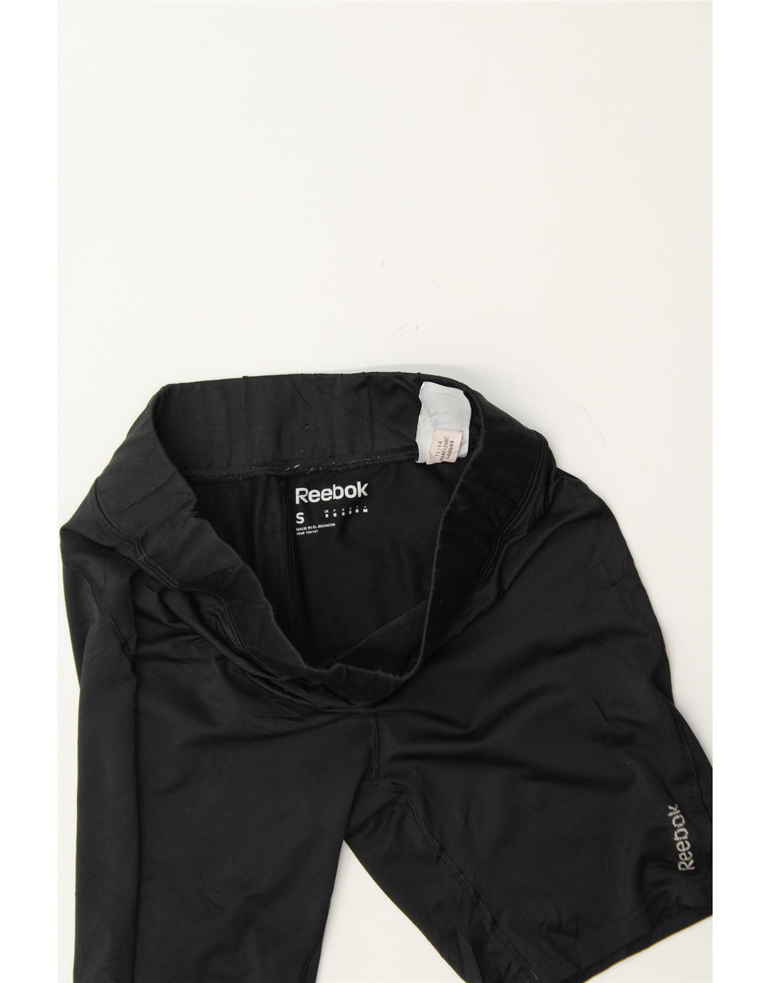 REEBOK Mens Sport Shorts Small Black Polyester Vintage Reebok and Second-Hand Reebok from Messina Hembry 