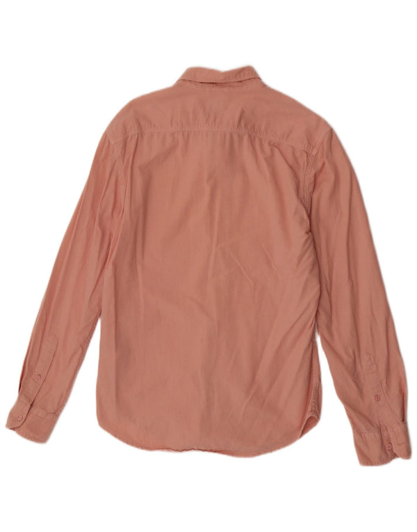 Levi's Herren-Slim-Fit-Hemd aus mittelrosa Baumwolle