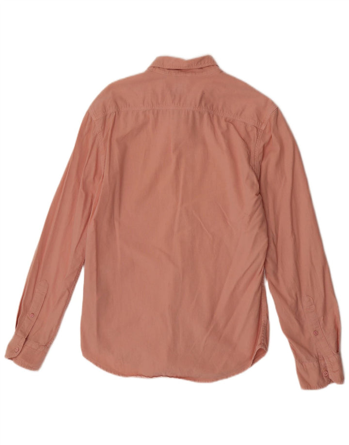 Levi's Herren-Slim-Fit-Hemd aus mittelrosa Baumwolle