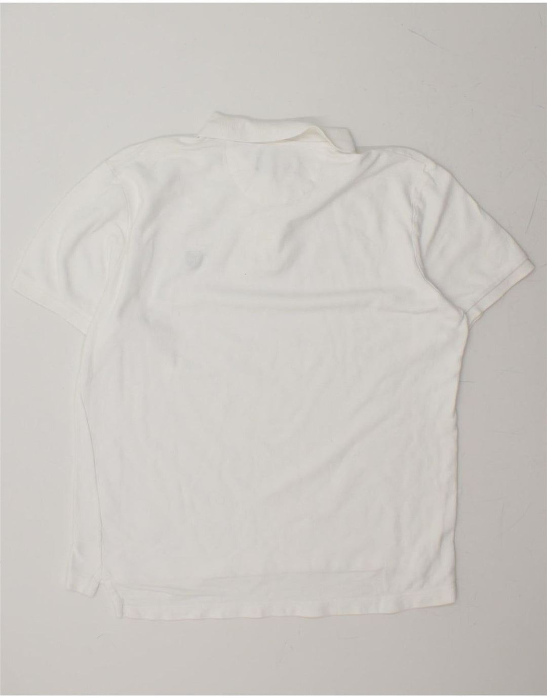 CHAPS Mens Polo Shirt Large White Vintage Chaps and Second-Hand Chaps from Messina Hembry 