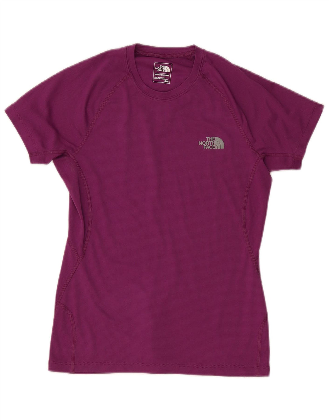 The North Face Damen T-Shirt Top UK 10 Small Lila