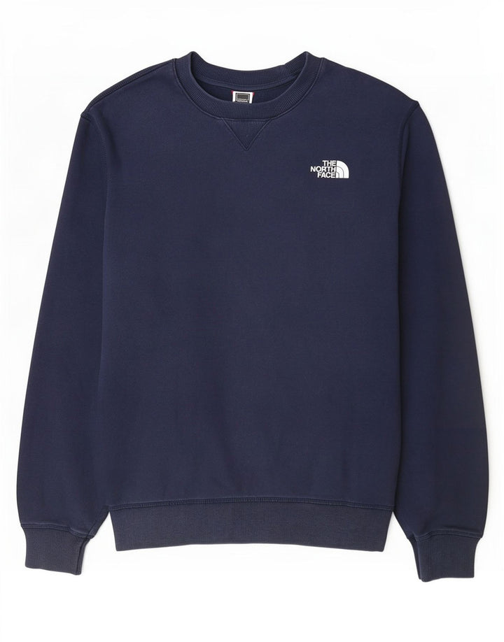 The North Face Herren-Sweatshirt-Pullover, groß, marineblau, Baumwolle
